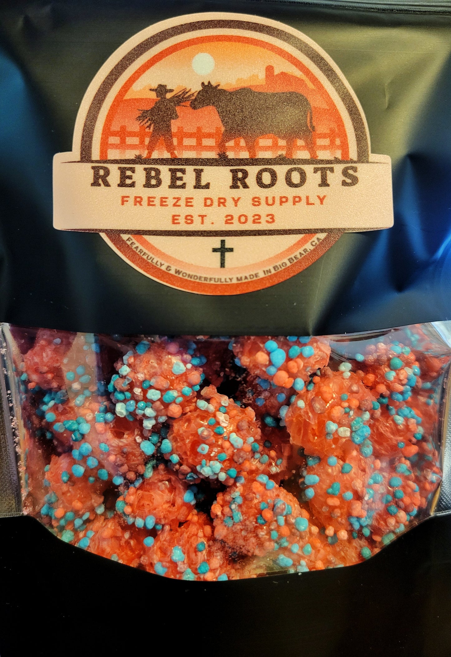 Jet Puffed Nerd Clusters Blue