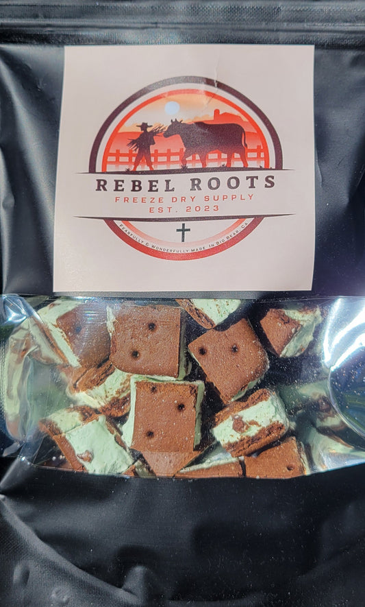 Mint & Chip Ice Cream Sandwich Bites